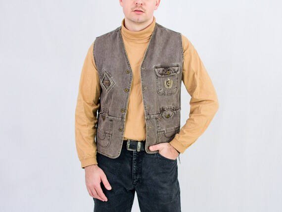 fishing sleeveless jacket