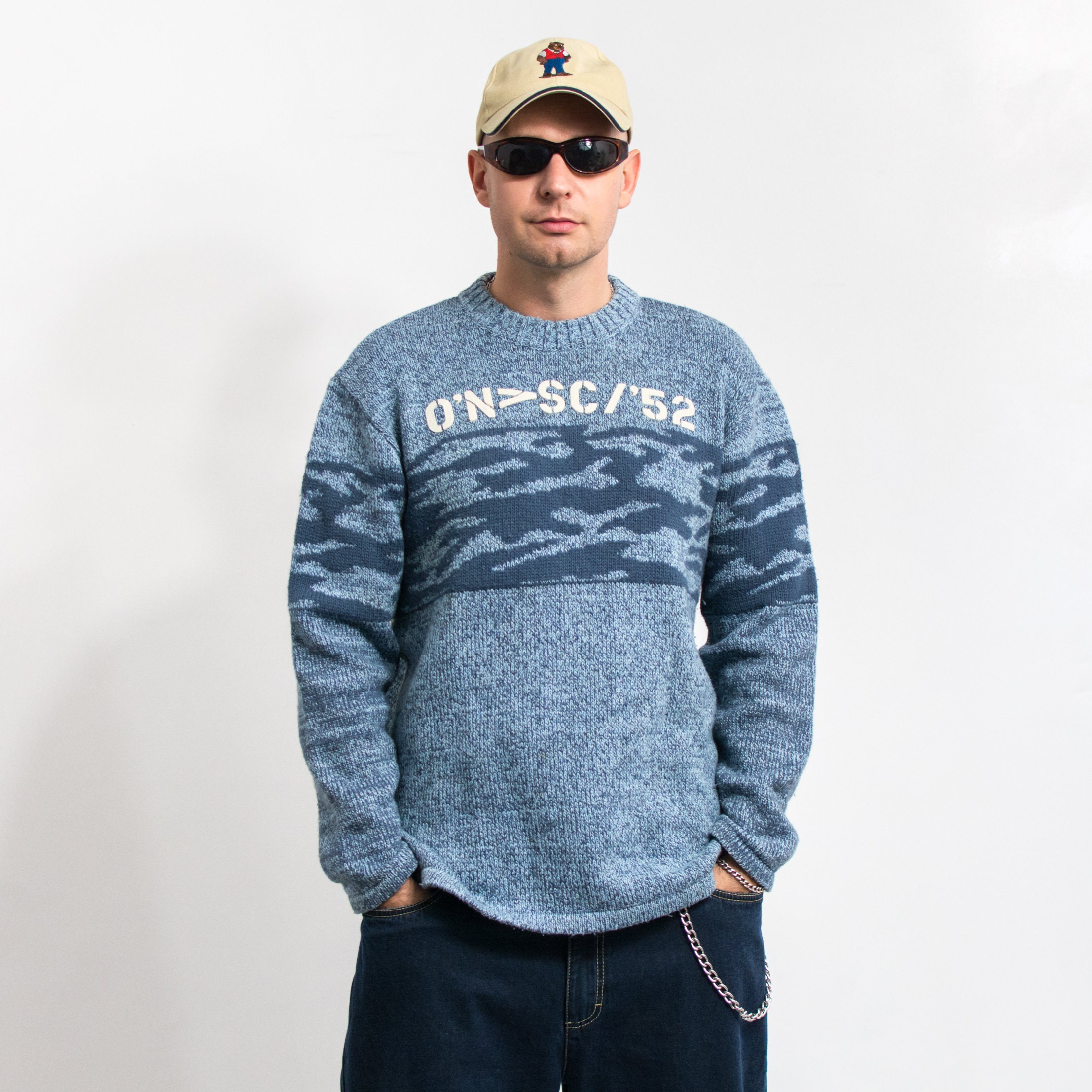 O'neill Sweater Vintage Y2K Wool Jumper Men Size L - Etsy O'neill Sweater Vintage Y2K Wool Jumper Men Size L - Etsy