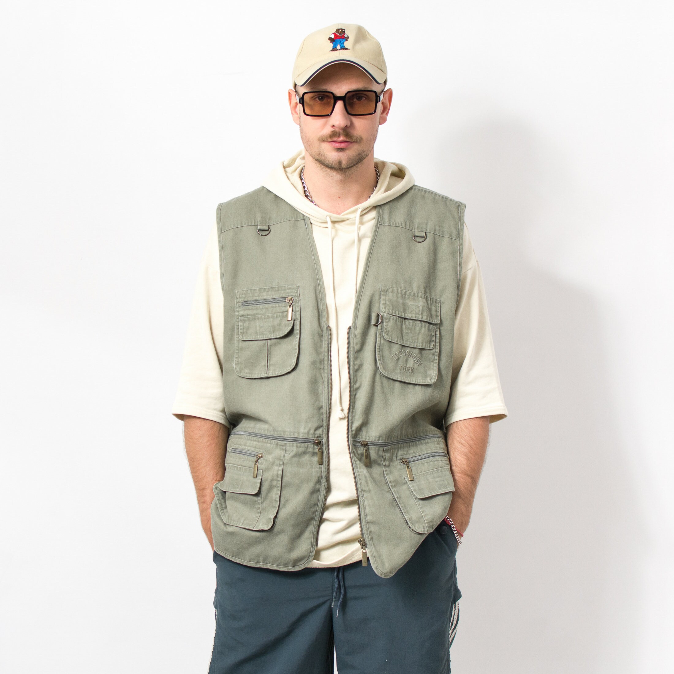 ジャケット・アウター 90s VOYAGE IN VEST THE ORIGINAL JACKET WU WEAR jacket, vintage 90s hip hop windbreaker, Wu-Wear hip