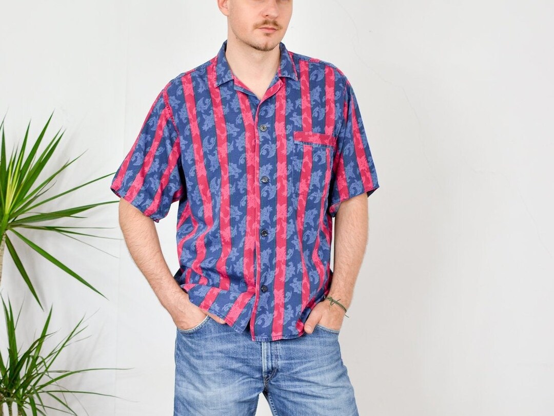 UK製 MARKS&SPENCER ストライプシャツ St.Michael il_1080xN.2897308239_84jh.jpg