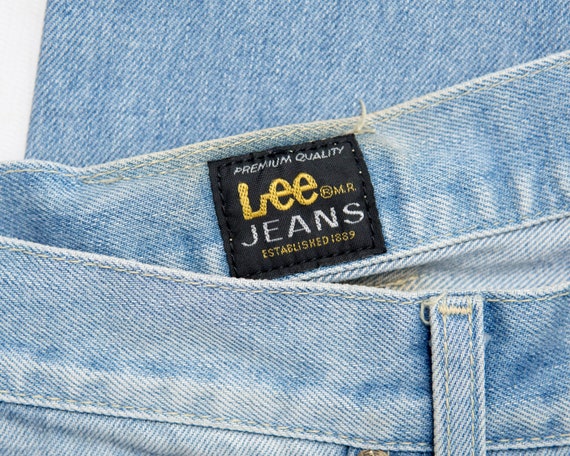 LEE y2k flared jeans vintage Denver denim size W3… - image 5