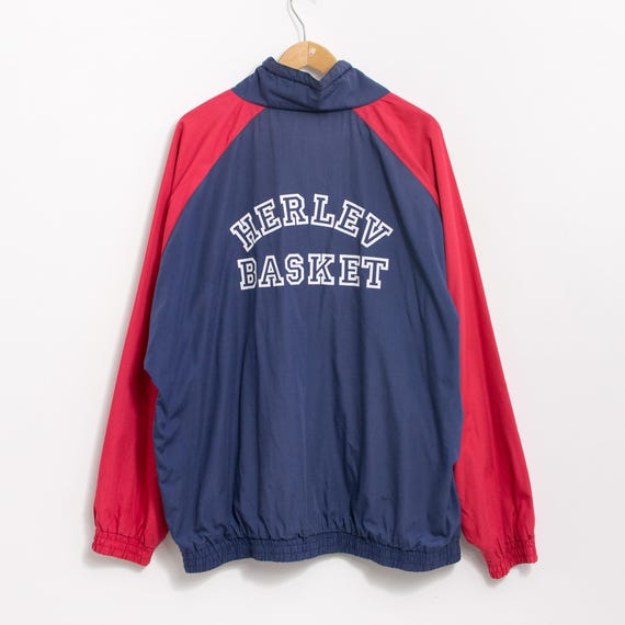 Vintage 90s Berri Track Jacket | Colorblock Harlev Basket