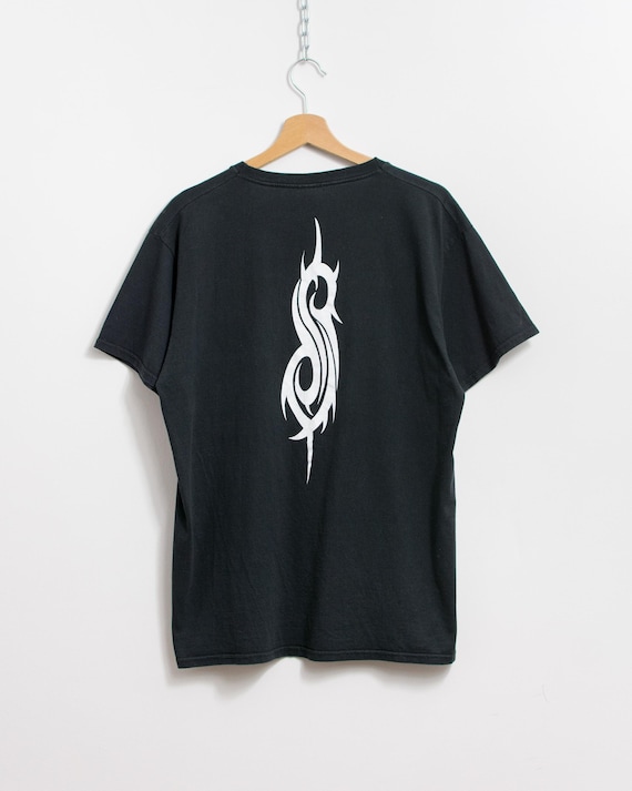 Slipknot Black T-shirt | Vintage Band Shirt | Metal Graphic Top