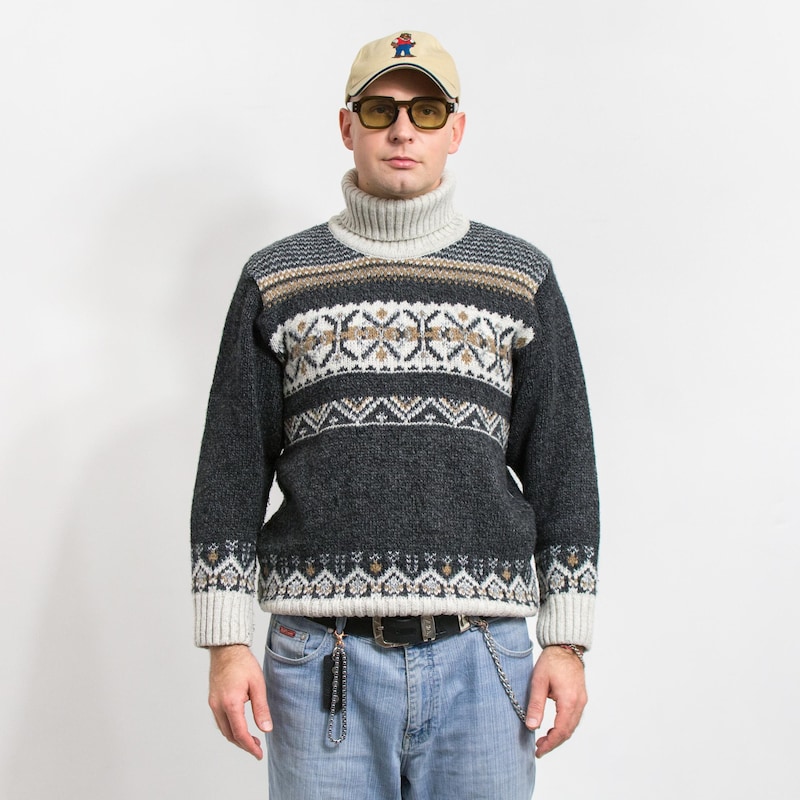 Norway 1963 Black Polyester Men Sweater main image 1