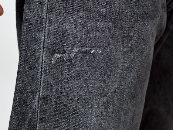 Gray Levi's 501 Jeans W36 L30 Vintage 90's Trousers Pants