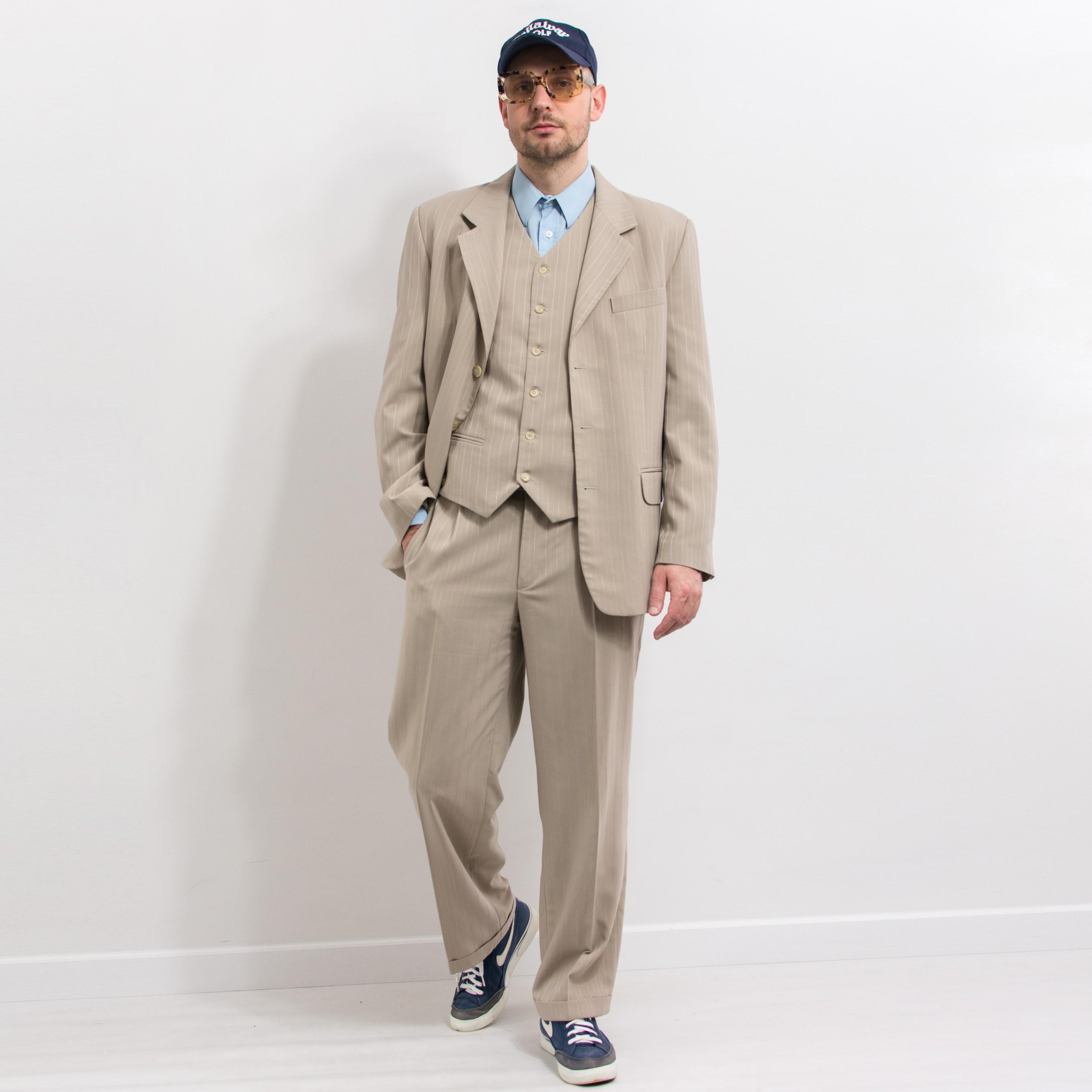 スーツ vintage VAN JAC 3piece suit setup em vintage VAN JAC 3piece