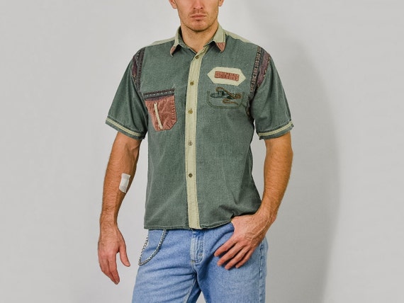 lightweight jean shirt