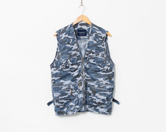 トップス Vintage 90's U.S.M.C City Camo Vest Vintage 90's U.S.M.C City Camo Vest トップス