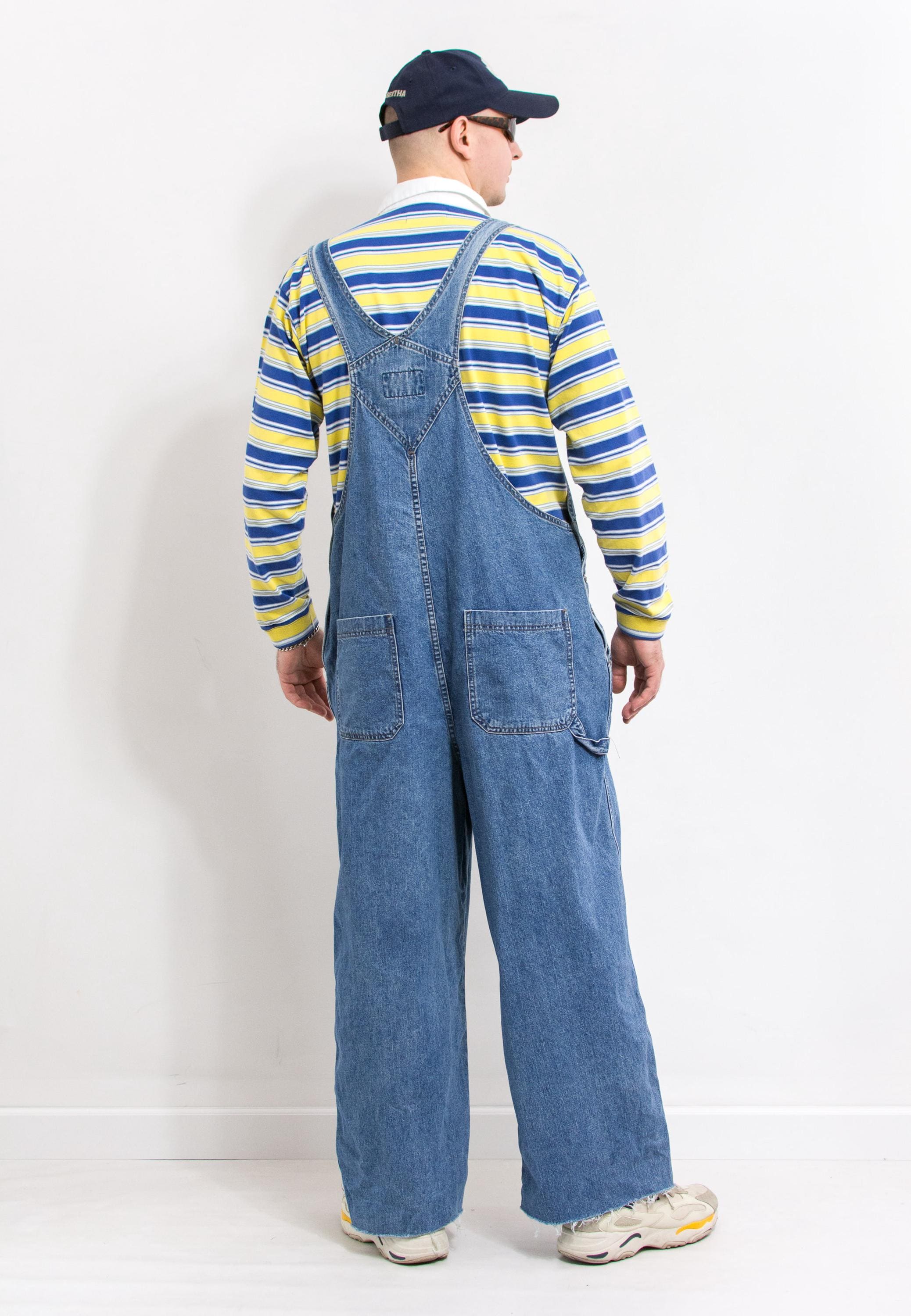 90' USA製 Levi's オーバーオール w32 TALON ビンテージ LEVI'S Denim Overalls Vintage 90's Carpenter Jean Dungarees Men