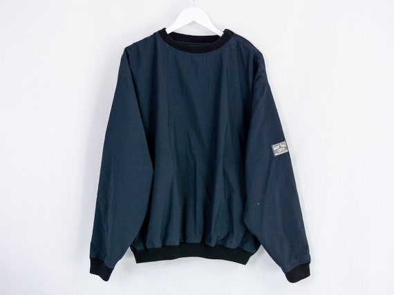 UncleEdVintage Pringle Black Sweatshir Nick Faldo Jumper Golf Gray Bomber Vintage Pullover XXL
