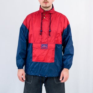 Vintage Marcel Clair Windbreaker Full-zip Nylon Sailing Roll Vintage Marcel Clair Windbreaker Full-zip Nylon Sailing Roll