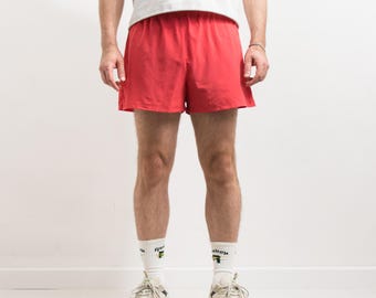 Vintage Nike Athletic Shorts | Strawberry Red, Loose Fit (M/L)