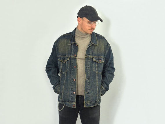 oversized levi's denim jacket