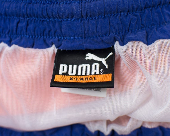 PUMA shorts 90's vintage athletic gym nylon men s… - image 9