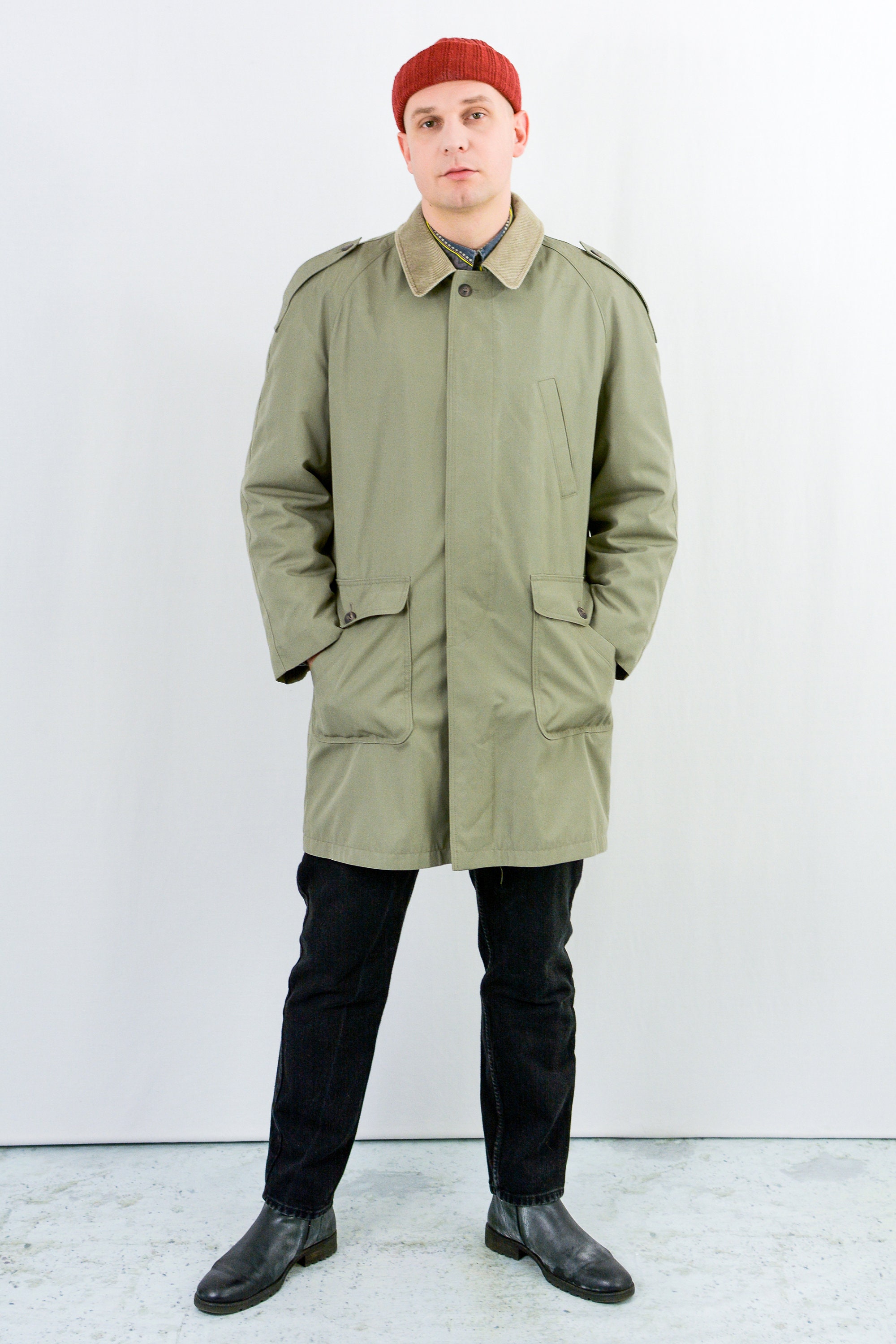 American Retro Suede Jacket Classic Casual Leather Coat Men