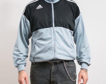 ADIDAS トラックスーツトップ、ヴィンテージ Y2K トラックジャケット