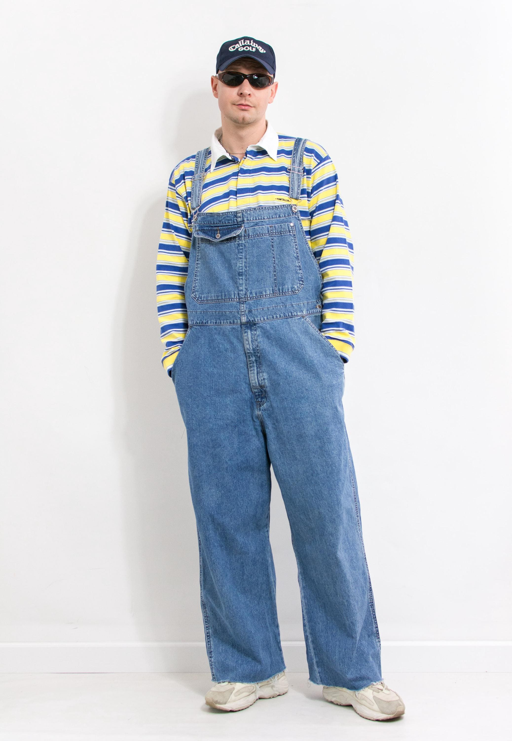 LEVI'S Denim Overalls Vintage 90's Carpenter Jean Dungarees Men