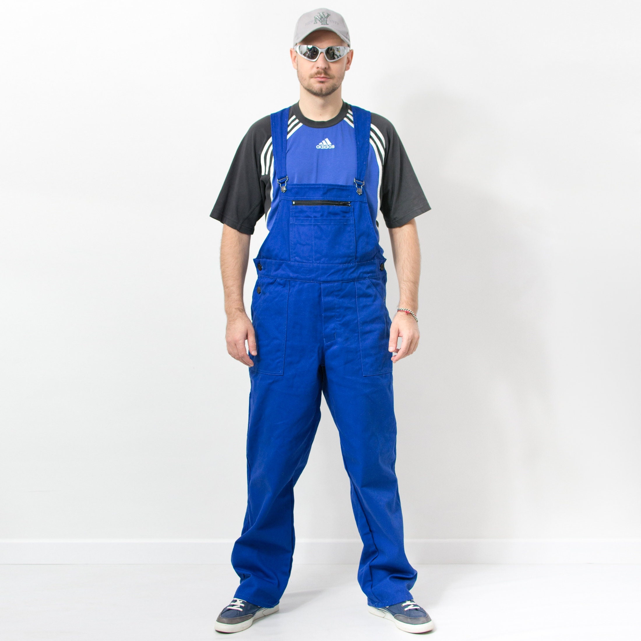 Mechanic Overalls Worksuit Jumpsuit Dungarees Men Size L/XL - Etsy