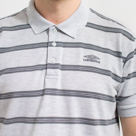 トップス UMBRO 90s Game Shirt Polo Shirt 90's Manchester United x Umbro Polo Shirt (Size XXL