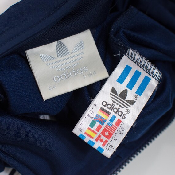 Vintage 80s/90s Adidas Track Jacket Full Zip S - Etsy