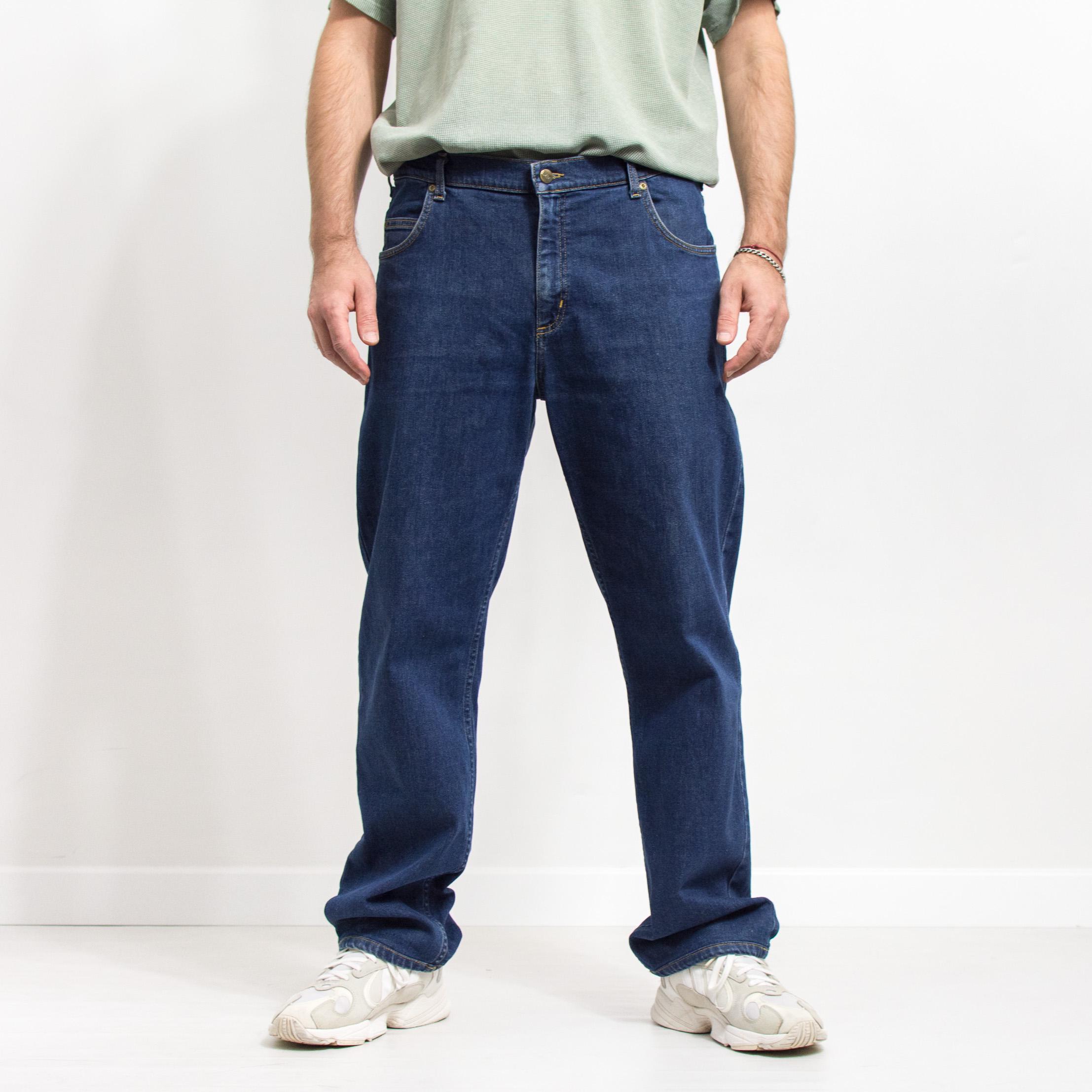 LEE Jeans Blue Denim Straight Leg Zip Fly Men Size W38 L31 - Etsy