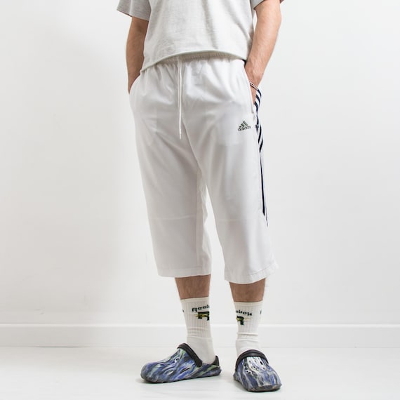 Adidas Long Shorts | Y2K 2000s Hiking Capri Pants Vintage | Men's