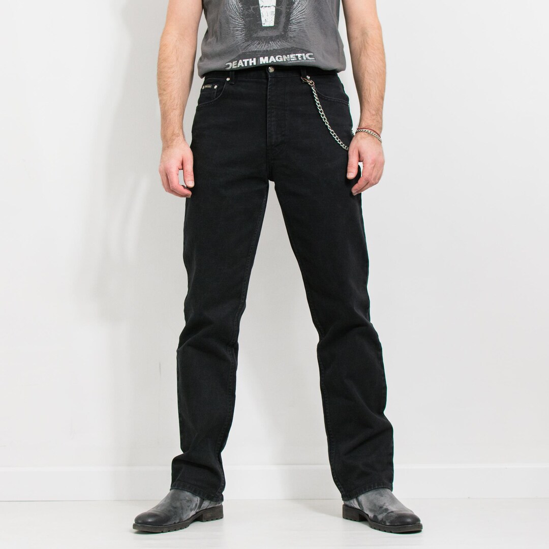 Hugo Boss Taglia W36 L34 Jeans HUGO BOSS Pantaloni Da Uomo In