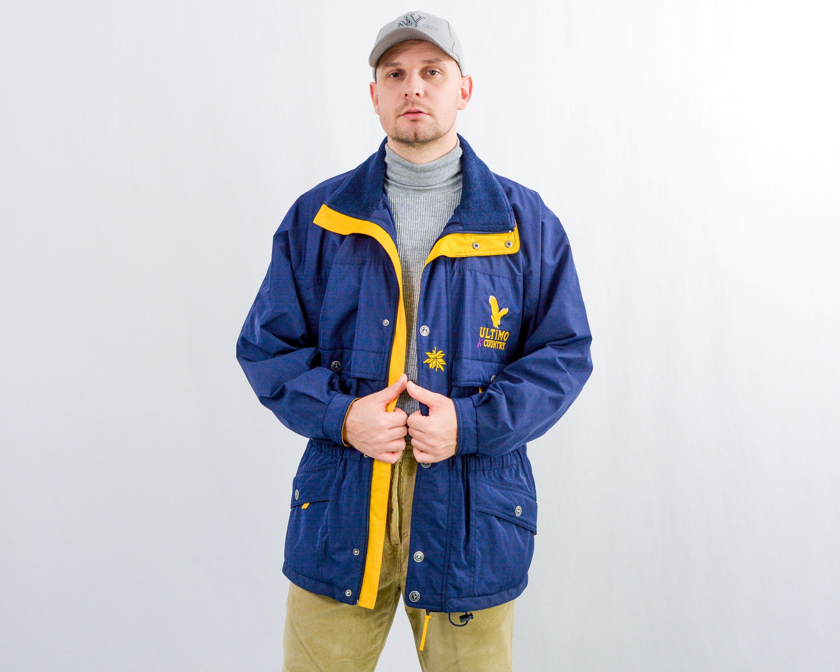 魚群パーカー navy apparel XL 限定】ネイビーアパレル 魚群パーカー 2024年冬モデル
