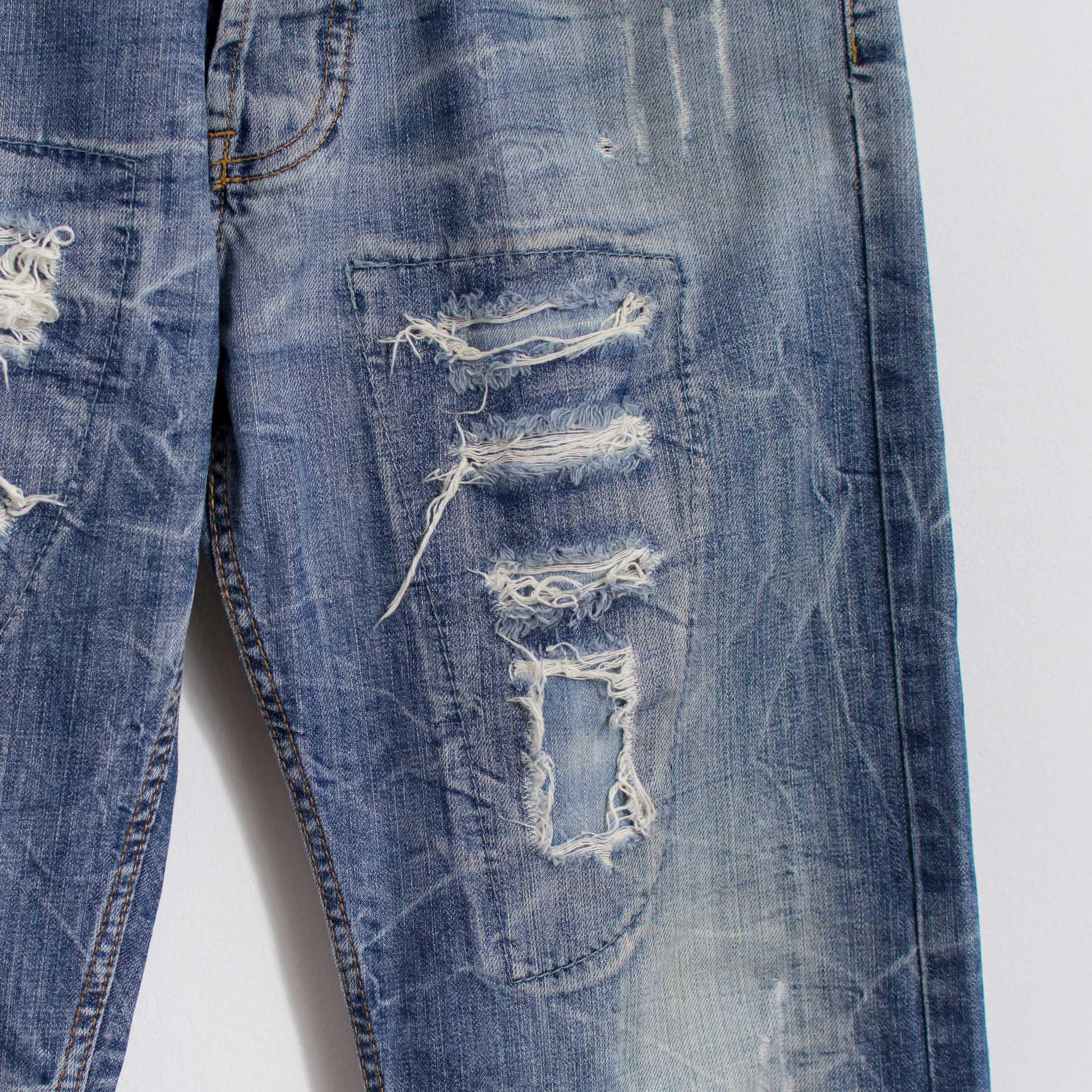 鬼フェード◎ y2k Diesel Straight Denim Pants Diesel Y2K Distressed Straight Leg Jeans Size 32 - Etsy