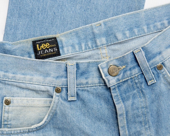 LEE y2k flared jeans vintage Denver denim size W3… - image 3