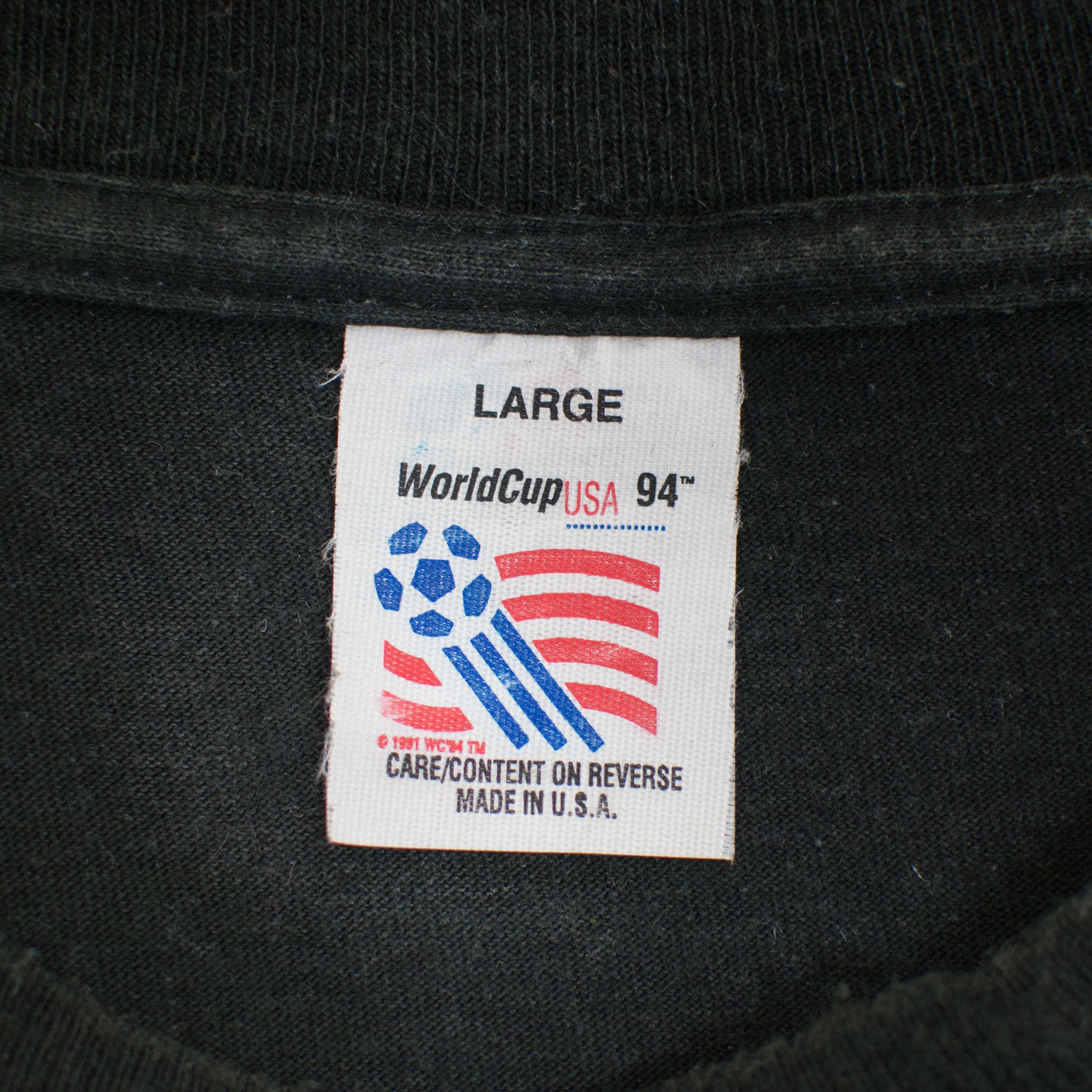 World Cup 1994 T-shirt Vintage USA Mundial Soccer Top Top
