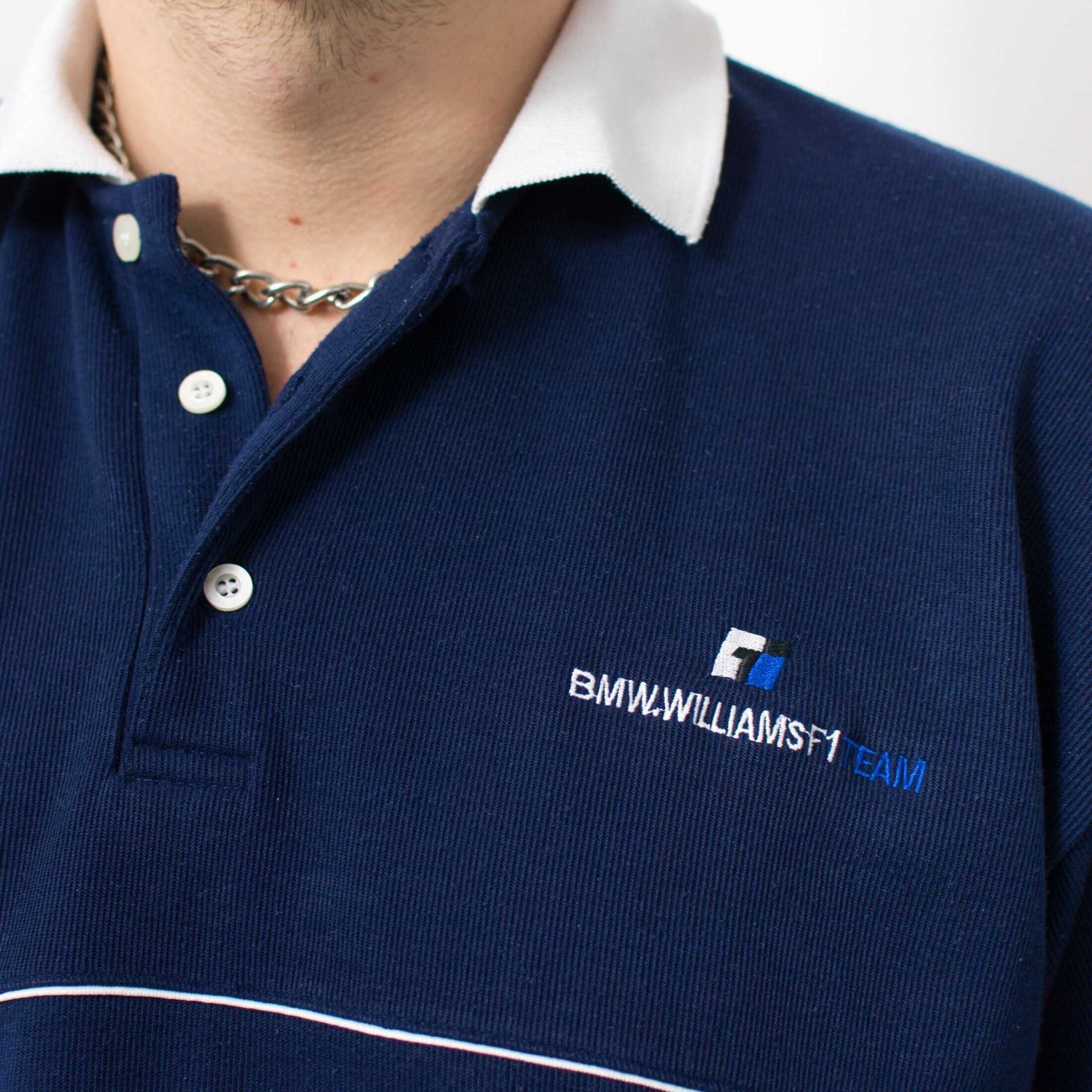 BMW Williams F1 Team Polo Shirt Vintage Men Size L/XL - Etsy
