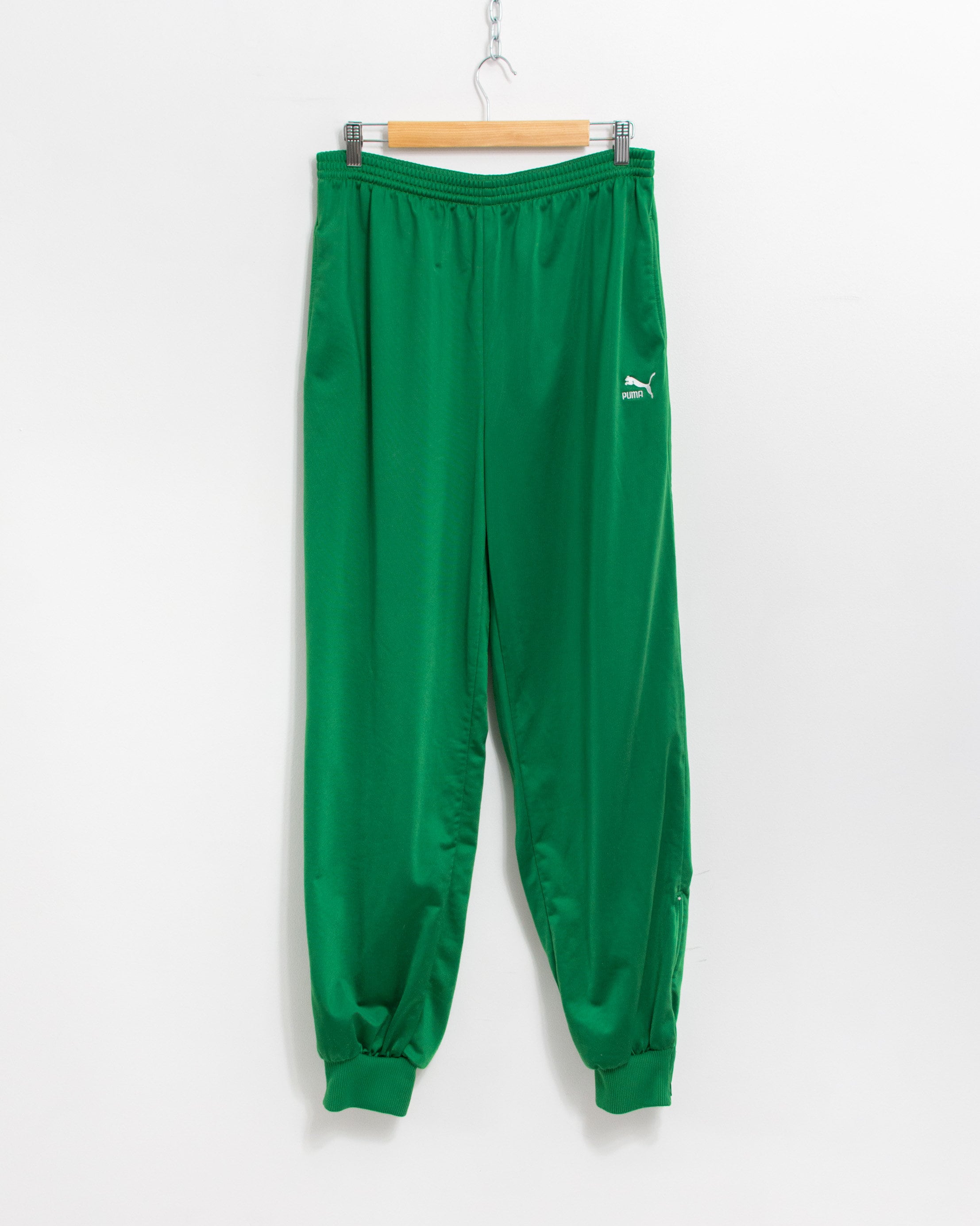 ✅VINTAGE PUMA プーマ 80s 蛍光グリーン ナイロン ピステパンツ PUMA Track Pants 90's Vintage Green Sweatpants Men Size XXL - Etsy