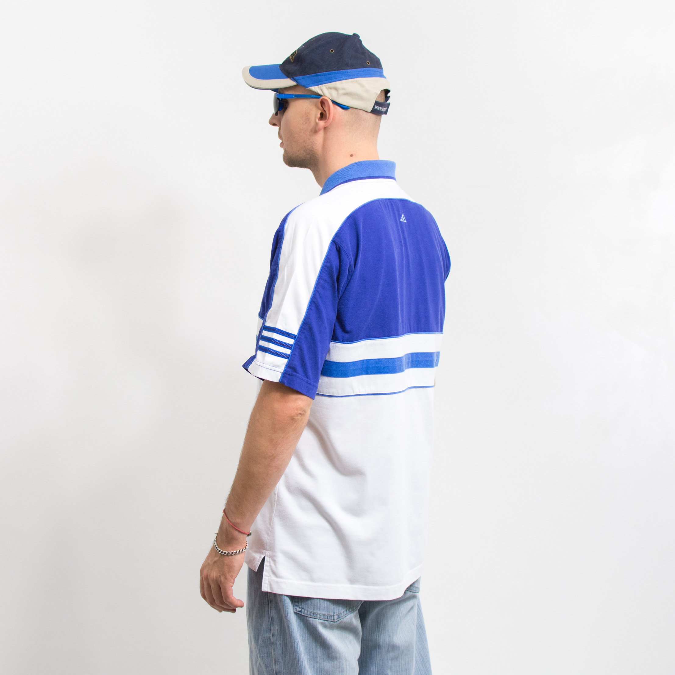 ADIDAS 90年代 ポロシャツ ヴィンテージ 襟付き トップス メンズ 
