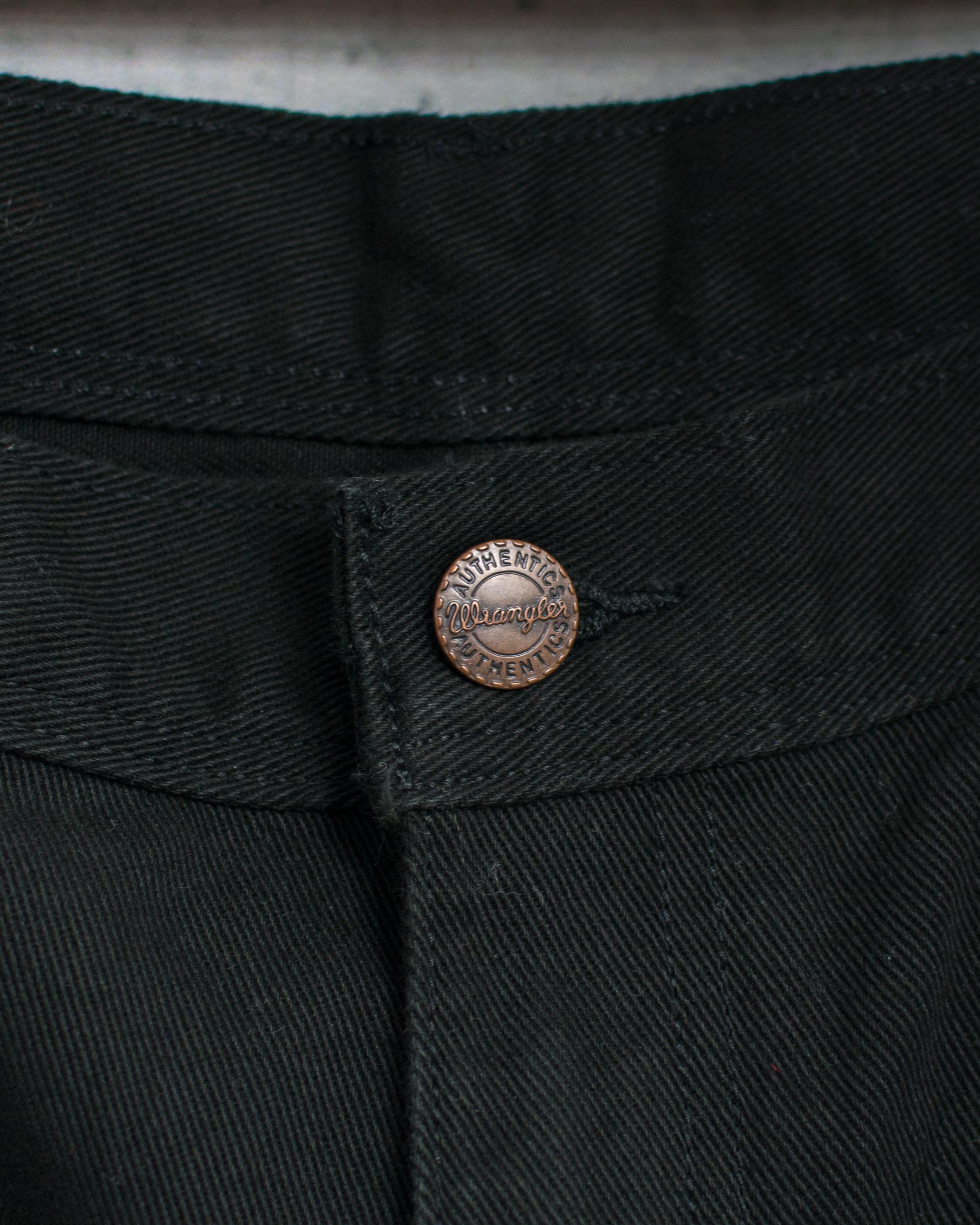 WRANGLER ブラック ジーンズ ストレート レッグ デニム サイズ W36 L30 