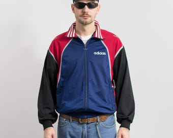 adidas トラックジャケット 80s 90s Y2K 90s adidas トラックジャケット L 平成 y2k 【公式通販】