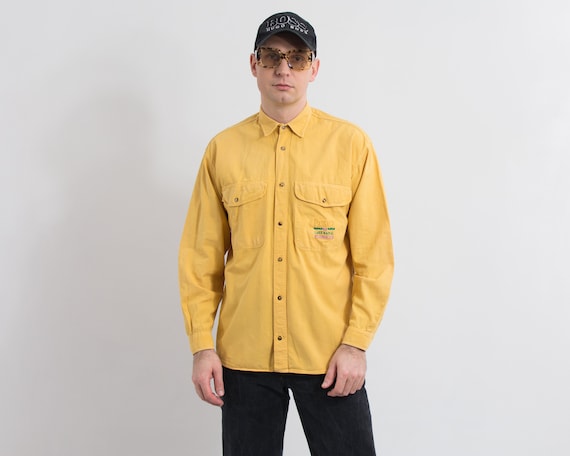 Camisa mostaza new arrivals