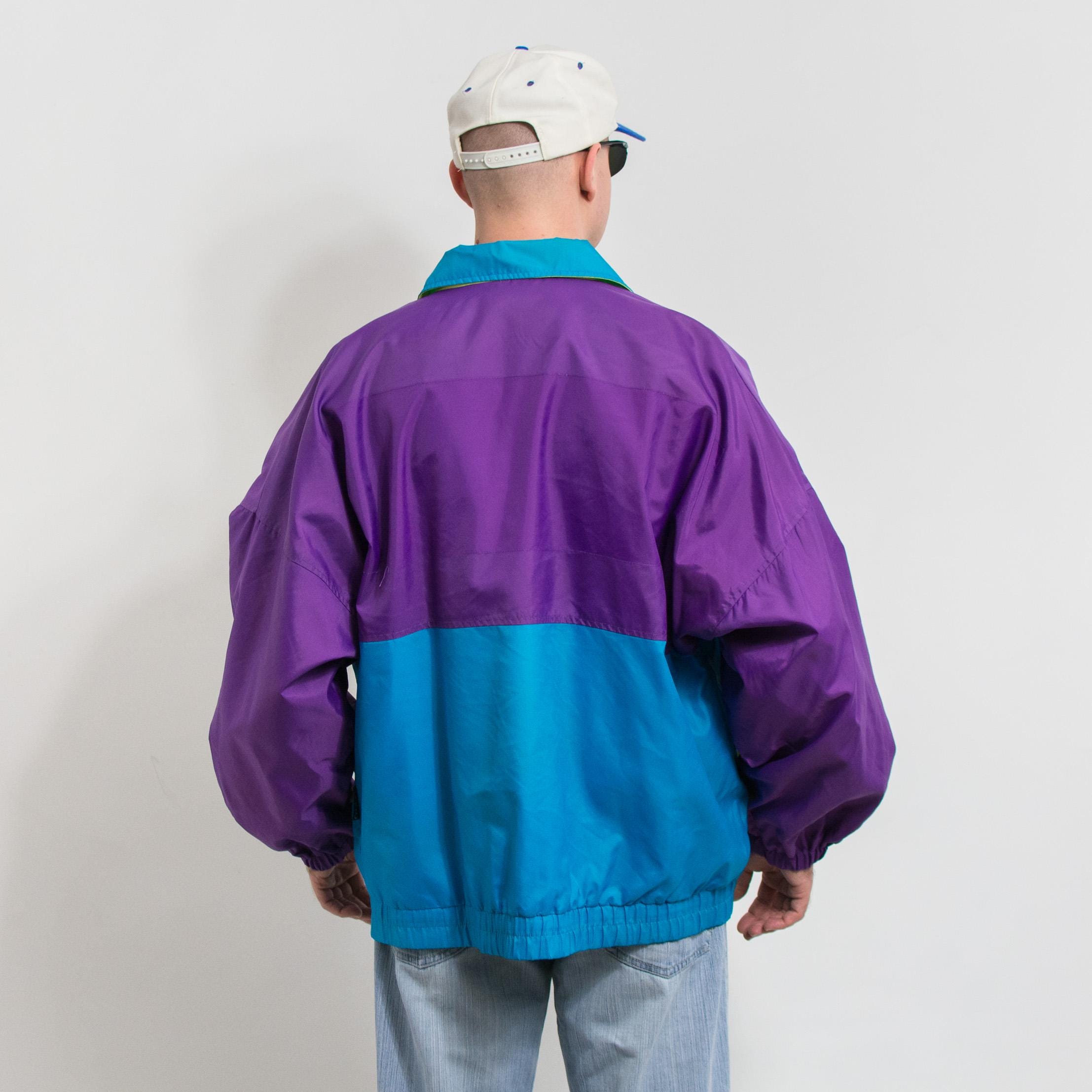 O'neill Jacket Vintage Colorblock Windbreaker Oversized Men Size