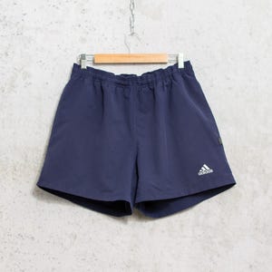 Adidas Shorts 90s Vintage | blue athletic gym | men&#39;s size M