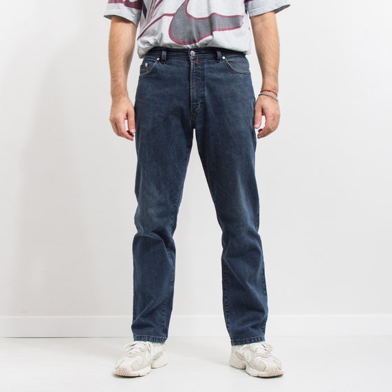 Pantalones vaqueros Pierre Cardin Vintage de pierna recta para hombre talla W34 L32 Etsy Espana