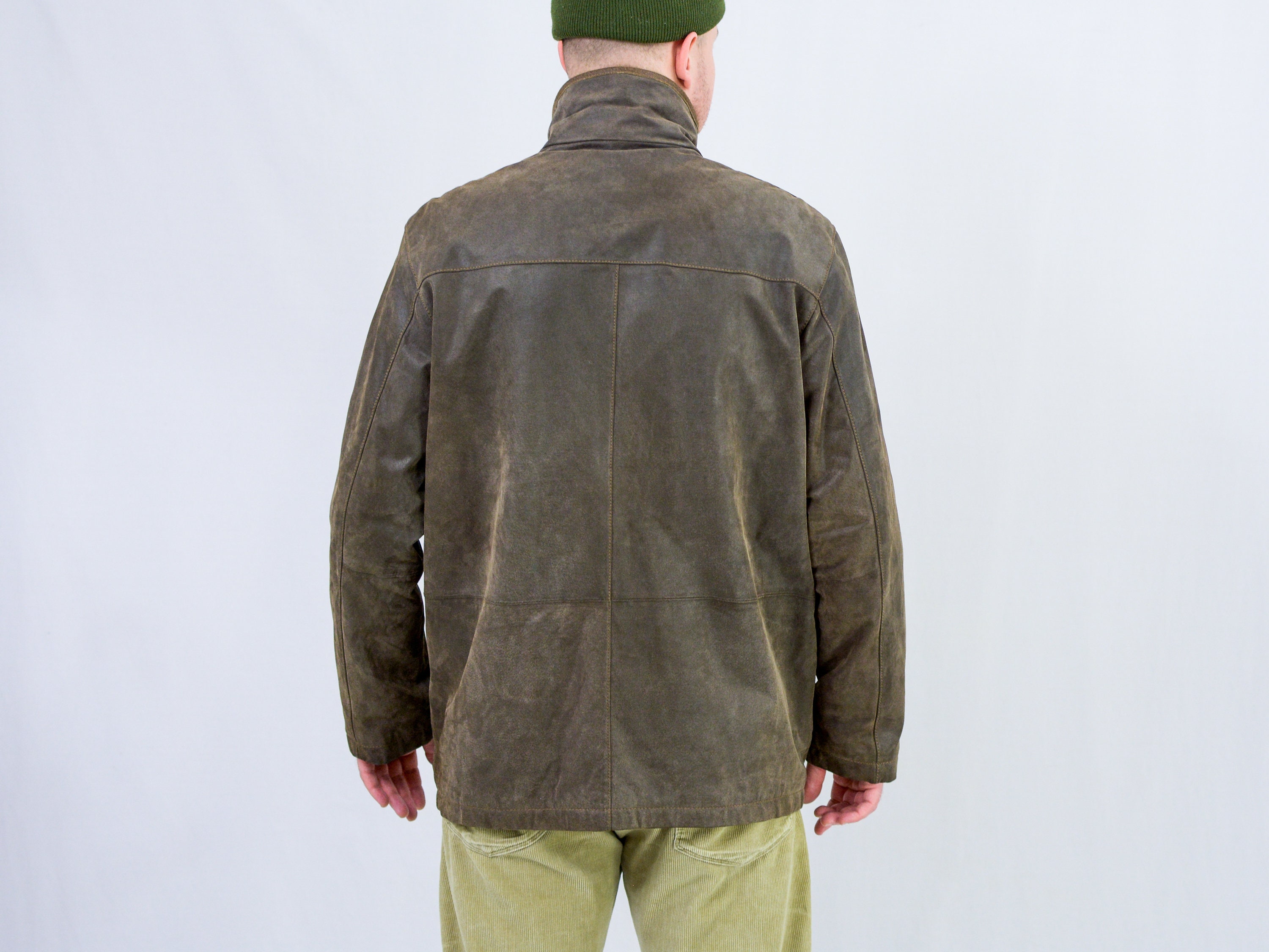 ✨美品✨90sヴィンテージ GENUINE LEATHER ジャケット M～L Vintage 80s LG Real Leather Made Brasil Brazil Pro Thriller