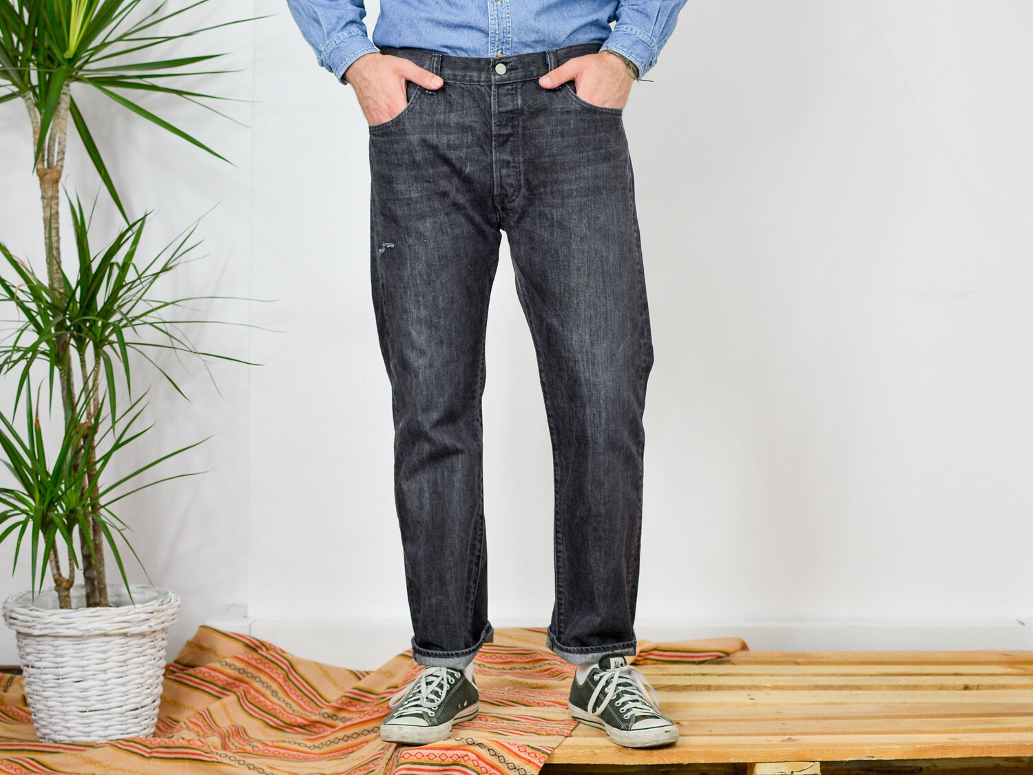 Levi's 501 usa製 90s W36 L30 Vintage Levi's 501 Jeans W36 L30 90s 00s Classic Blue