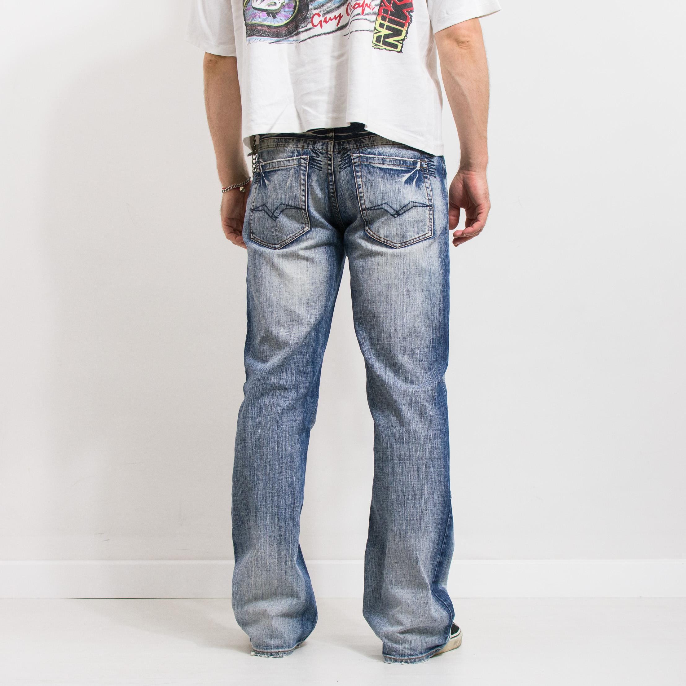 パンツ Y2K archive 07ss BACK BONE flare denim Y2K Flare Jeans