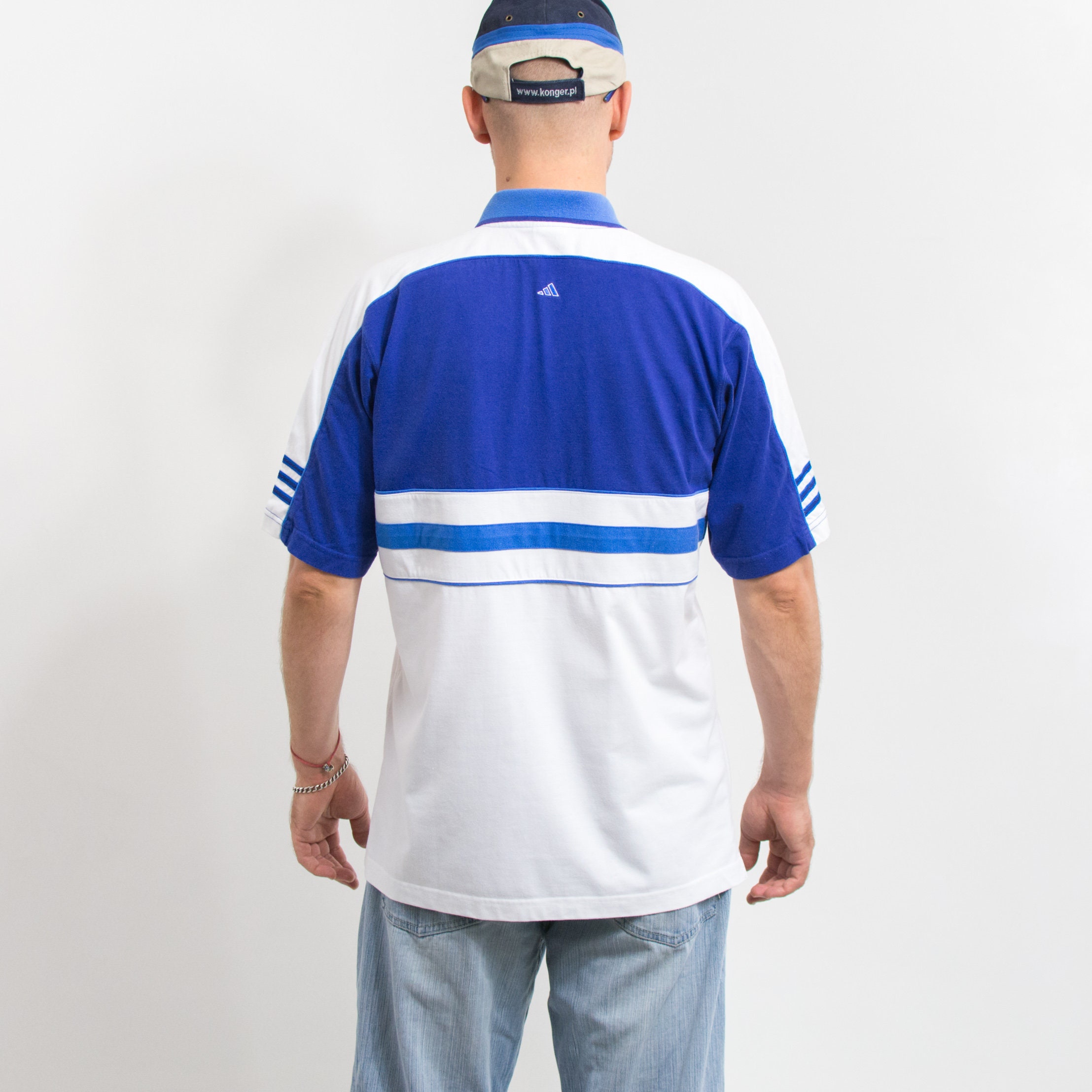 ADIDAS 90年代 ポロシャツ ヴィンテージ 襟付き トップス メンズ 