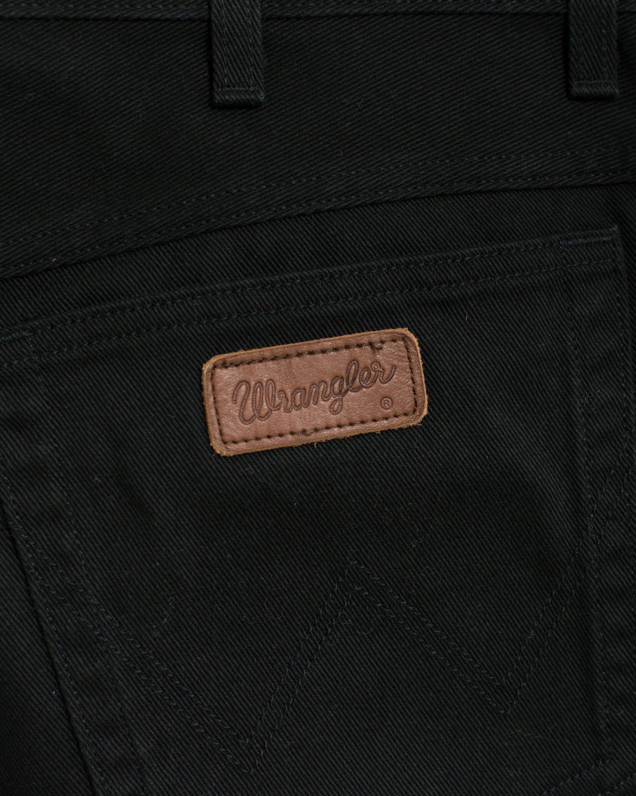 WRANGLER ブラック ジーンズ ストレート レッグ デニム サイズ W36 L30 