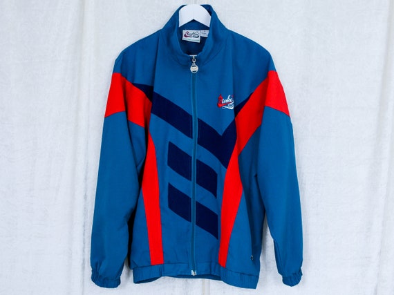 Binke Track Jacket Vintage 90s Tracksuit Top Sport Windbreaker - Etsy