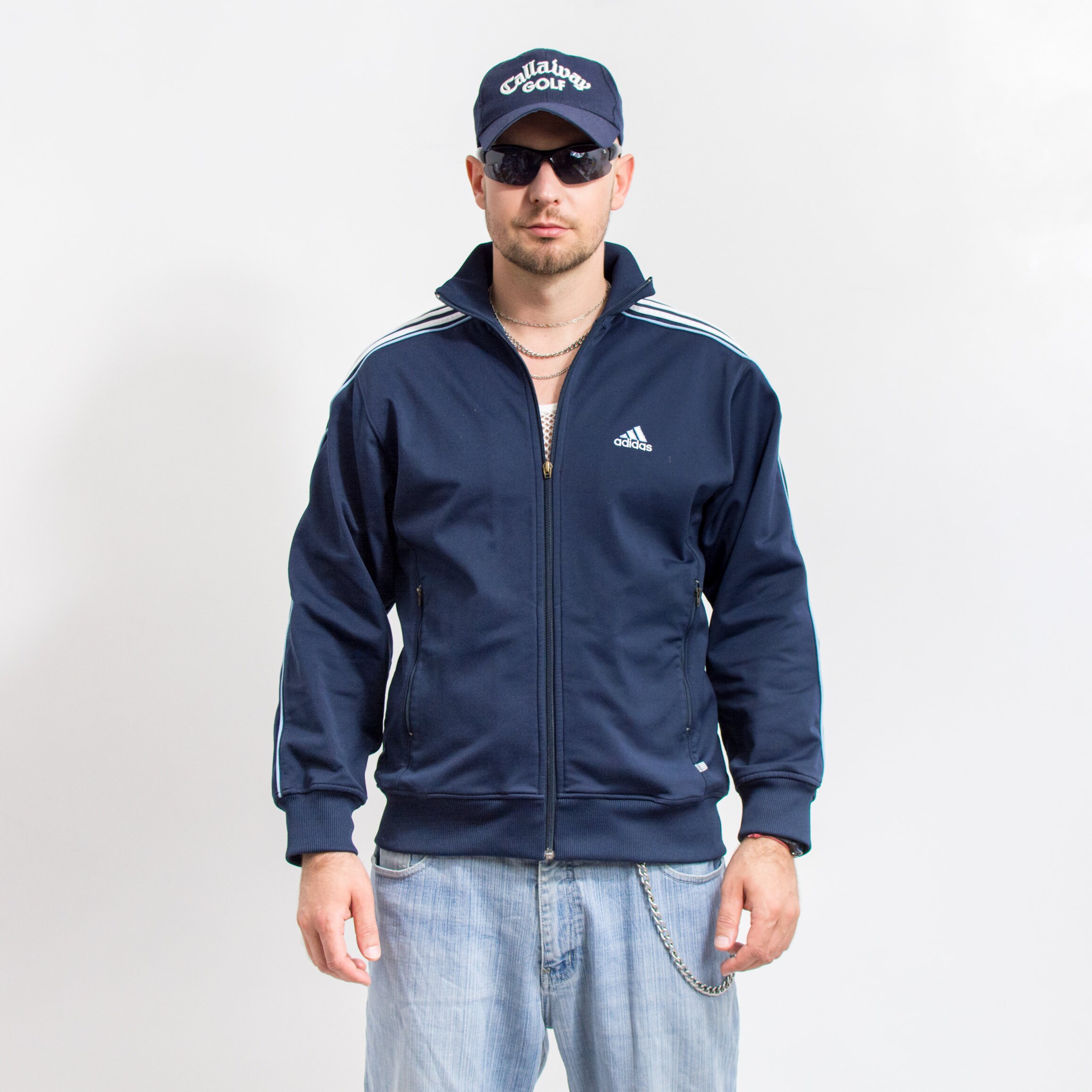 トップス VINTAGE adidas SKY-AIR SPORTS SWEAT Vintage Adidas Sailing Sweatshirt Size M Retro Style 90s Y2k