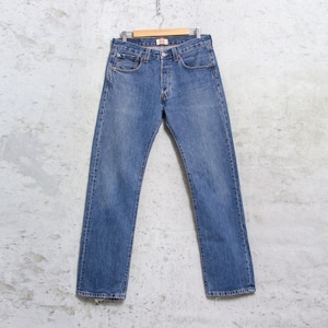Levi&#39;s 501 jeans distressed denim vintage straight leg men size W31 L32