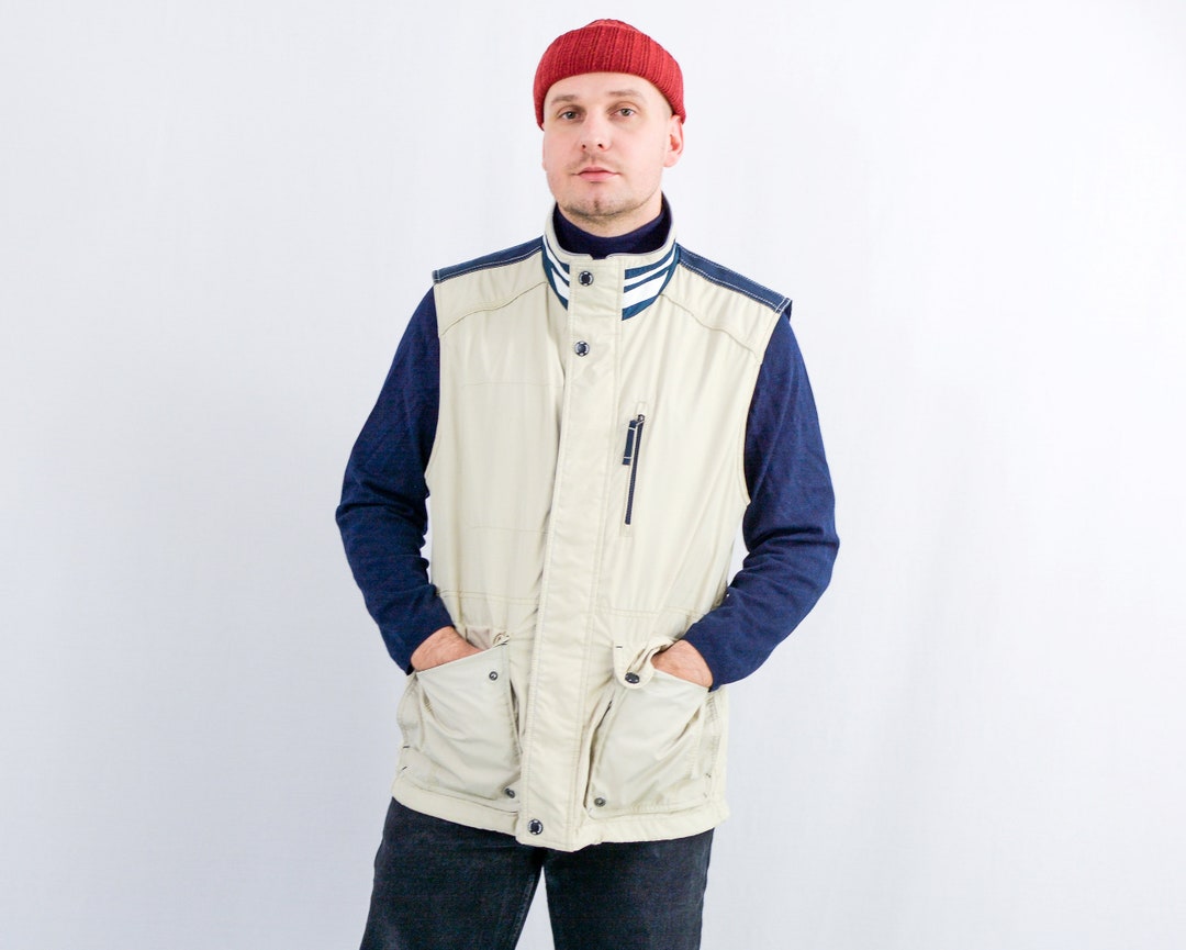 ジャケット・アウター SEARS Quilting Vest Men's Front Runner Quilted Vest – Quadco Merch Store