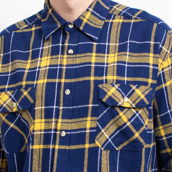 Camicia Eddy a scacchi blu cielo - Con bottoni - Cielo - Twill - Monsieur | Café Coton